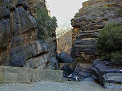 Abschiebung an einer tekt.Störung