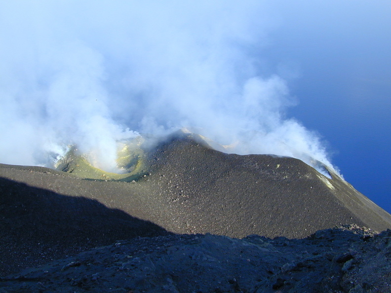 Stromboli Gipfelbereich