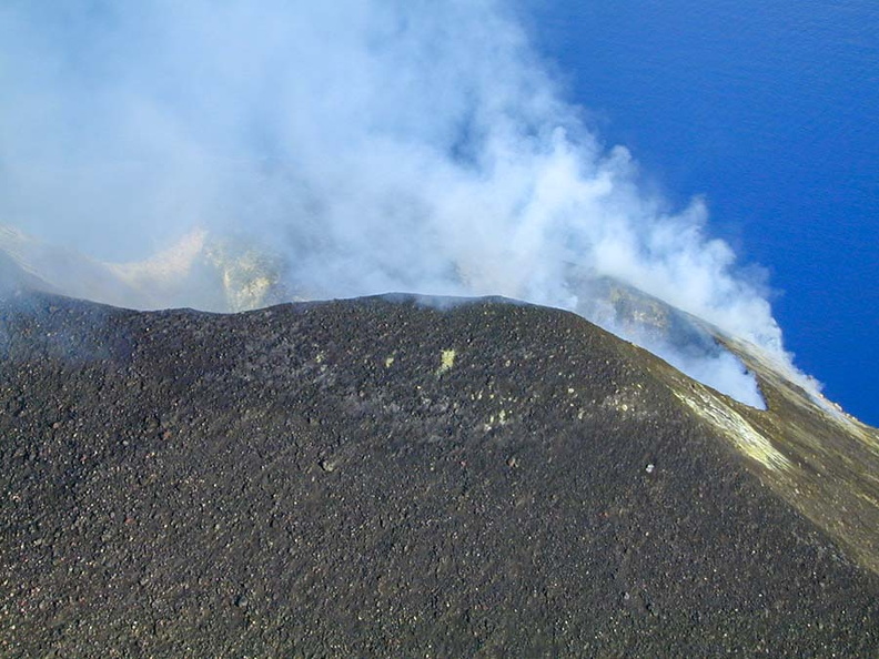 Stromboli Gipfelbereich